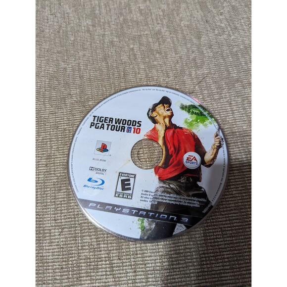 Tiger Woods PGA Tour 10 PS3 PlayStation 3 Disc ONLY Golf Video Game - Picture 1 of 2